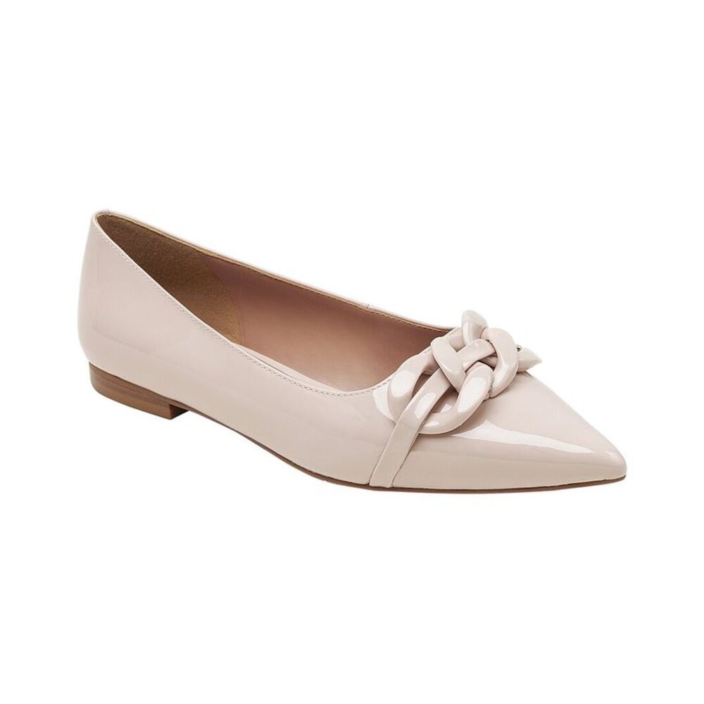 Linea Paolo Nora Leather Flat, Pink